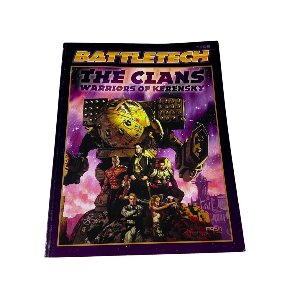 Clans: Warriors of Kerensky (Battletech) [Paperback] Chris Hartford 1709